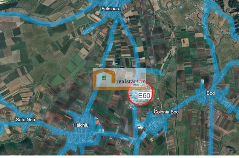 Teren ideal investitie, 10HA teren industrial cu deschidere 240ml la E60 - DN13